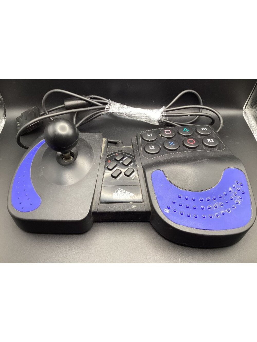 Pelican PL-631 Arcade Fighter Joystick Controller for PlayStation 2 PS2 Tested!